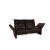 Model 582 ELT 2-Seater Sofa in Brown Leather from WK Wohnen For Sale - Image 10 of 17