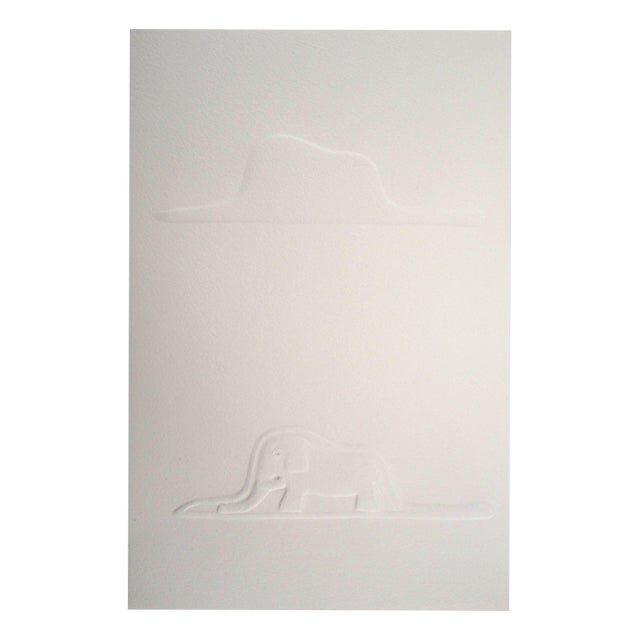 Antoine de Saint-Exupery, Boa Open and Boa Closed, Etching For Sale