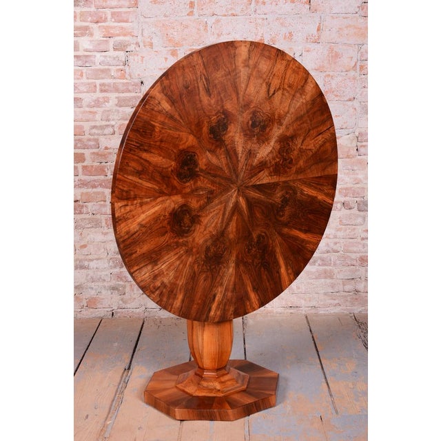 Biedermeier Walnut Dining Table from Josef Danhauser, Austria, 1820s For Sale - Image 14 of 18