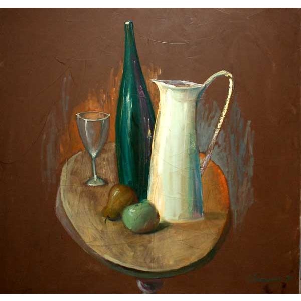 Aleksandr Pietrenko, Bottle and a Pitcher, 1995 For Sale - Image 3 of 7