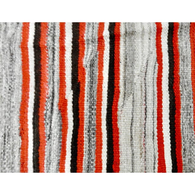 Late 19th Century Handwoven Navajo Transitional Area Rug, Circa 1890s For Sale - Image 5 of 11