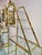 Vintage Asymmetrical Brass and Glass Etagere by Dia For Sale - Image 9 of 12