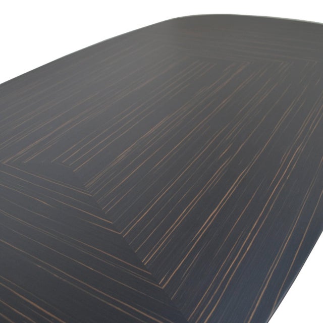 Contemporary Foglio Oval Dining Table from Kabinet For Sale - Image 3 of 13