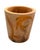 2000 - 2009 Vintage Hand-Painted Turned Wood Cachepot / Planter For Sale - Image 5 of 12