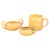 1930s Ceramic Creamer, Sugar Bowl and Mug from Kähler, Denmark, 1930s, Set of 3 For Sale - Image 5 of 5