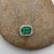 Emerald Pendant Necklace w Earth Mined Diamonds in Solid 14K Gold | EM 7x5mm For Sale - Image 4 of 7
