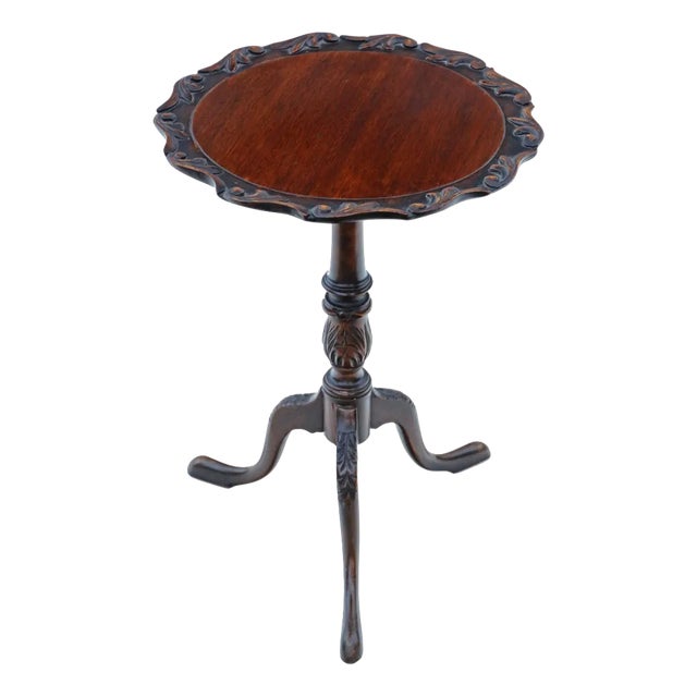 Georgian Revival Side Table in Mahogany, 1910s For Sale