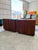 Brown Mid Century Modern Brazilian Rosewood Locking Filing Cabinets - A Pair For Sale - Image 8 of 8