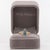 Modern 2Ct Blue Lab Diamond Ring With Natural Diamond Accents: Solid 14k Gold, 11x6mm, Size 6.75 For Sale - Image 3 of 8