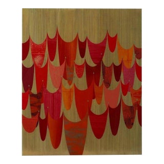 Mixed-Media and Resin Collage by Rex Ray For Sale