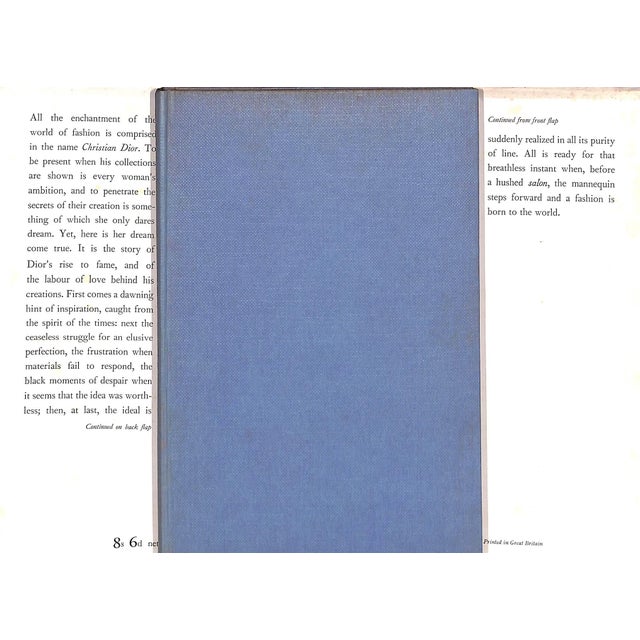 "Talking About Fashion to Elie Rabourdin and Alice Chavane" 1954 Dior, Christian For Sale - Image 4 of 11