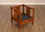 Stickley Stickley Mission Harvey Ellis Pair Of Inlaid Cube Chairs For Sale - Image 4 of 18