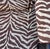 Brown Larry Laslo for Directional Zebra Pattern Wood Frame Lounge Club Chairs, a Pair For Sale - Image 8 of 12