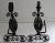Spanish Colonial Large Andirons From a Palm Beach Mizner Designed Home. If they are not actually from the 1920s Mizner...