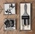 White Set of Three Chanel Stephen Wilson Studio Mixed Media Art Pieces For Sale - Image 8 of 8