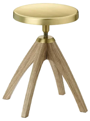 Leporello Junior Stool with Light Oak Legs by Paolo Rizzatto