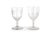 Transparent Set of 14 Mismatched Pressed Glass Goblets For Sale - Image 8 of 12