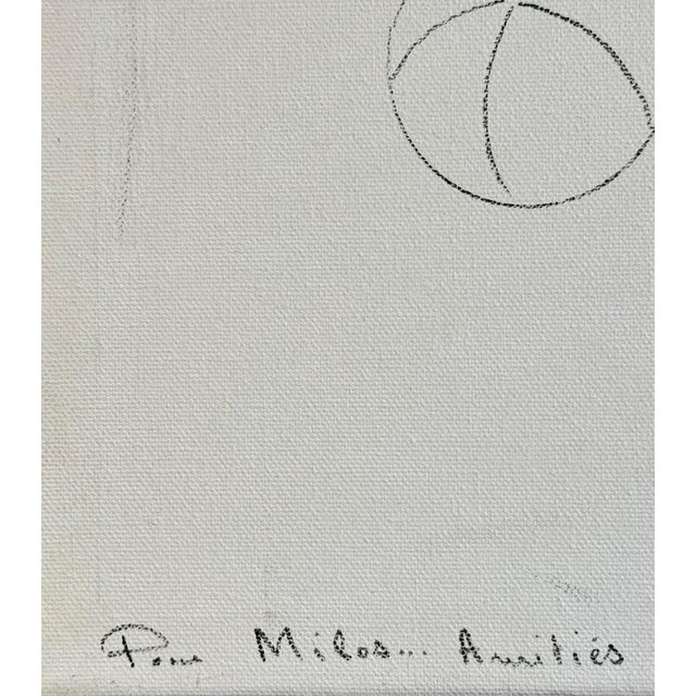 Modern Seth, Boy on a Balloon, Felt-Tip Drawing on Canvas, 2018 For Sale - Image 3 of 5