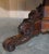 Antique Gothic Revival Hand Carved Lions Head Centre Occasional Table For Sale - Image 4 of 17