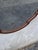 Brown 1930 Oval Walnut Hand Painted American Mirror. For Sale - Image 8 of 18