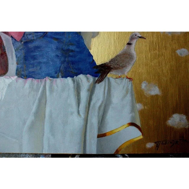 Tatyana Palchuk, Duet with Cellist, 2016, Oil on Canvas For Sale - Image 8 of 11