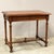 Coffee table - writing desk Solid walnut, with drawer Late 19th century Dimensions: 91 cm x 58 cm, height 74 cm Restored...