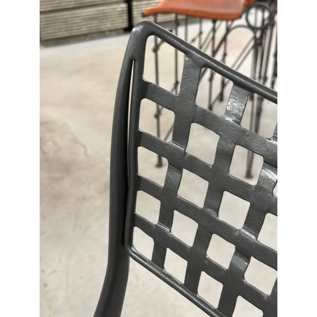 Vintage Brown Jordan Sol Y Luna High Top Bar Table & 4 Bar Stools For Sale - Image 10 of 10