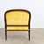 French 19th Century Oak & Velvet Louis XVI Style Marquise For Sale - Image 9 of 11