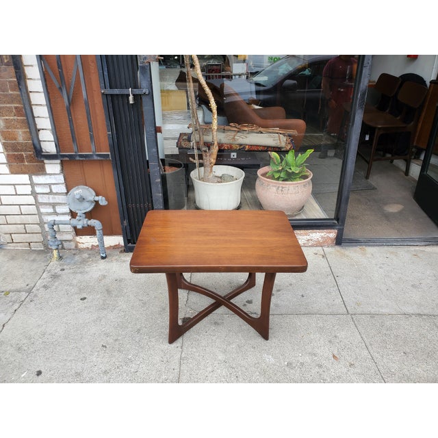 1960s Adrian Pearsall Attributed Side Table For Sale - Image 4 of 14