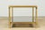 Mid-20th Century French Neoclassical Coffee Table With Brass & Glass For Sale - Image 14 of 17