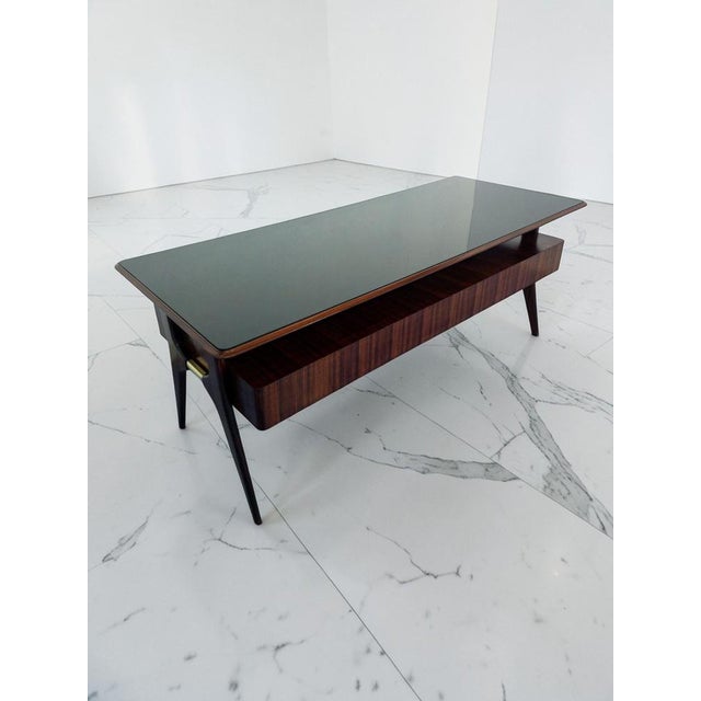 Mid-Century Modern Italian Executive Desk by Vittorio Dassi, 1956 For Sale - Image 13 of 18