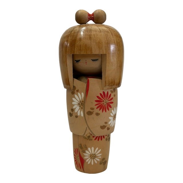 Vintage Japanese Sosaku Creative Kokeshi Doll For Sale