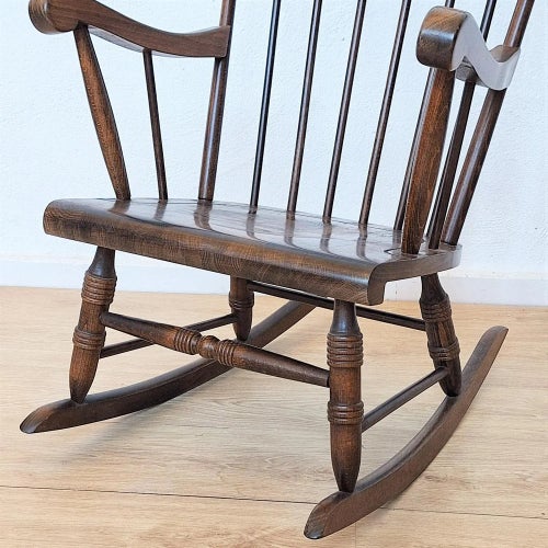 Vintage Scandinavian Rocking Chair, 1970s