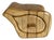 1970s Handcrafted Spalted Wood Sculptural Box With Drawer For Sale