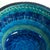 Italian Rimini Blue Ceramic Bowl by Aldo Londi for Bitossi, 1970s For Sale - Image 6 of 8