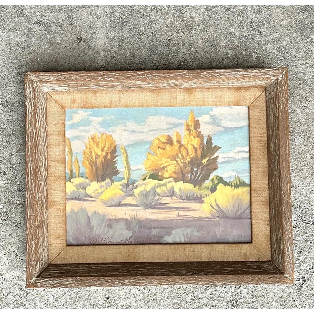 Vintage William Hamilton Landscape Oil Painting For Sale In West Palm - Image 6 of 17