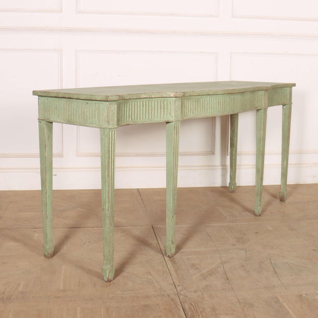 English Painted Console Table, 18th Century For Sale - Image 13 of 13