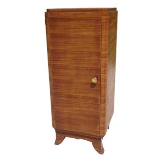 Vintage Art Deco Filing Cabinet, 1940s For Sale