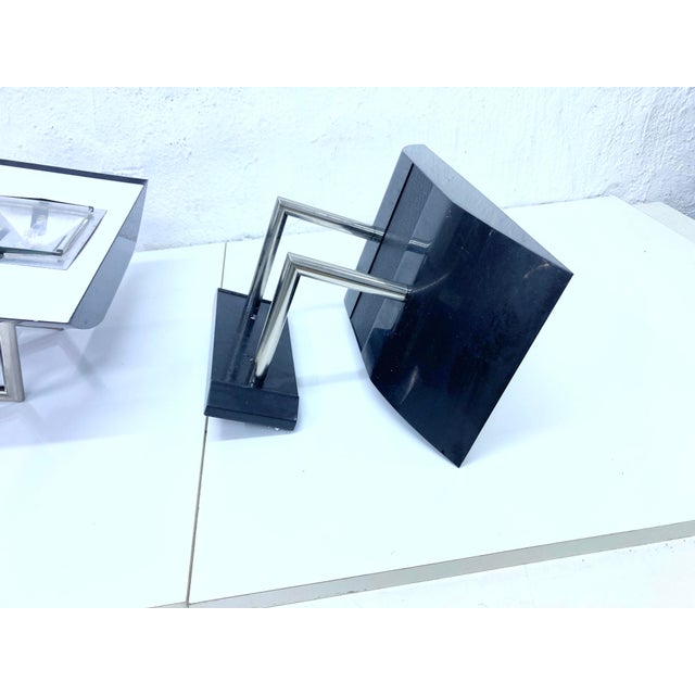 Vintage Halogen Wall Lamps by Fratelli Martini, 1980s, Set of 2 For Sale - Image 4 of 16