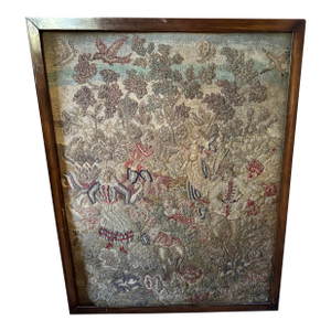 Fire Screen Tapestry Early 19th Century