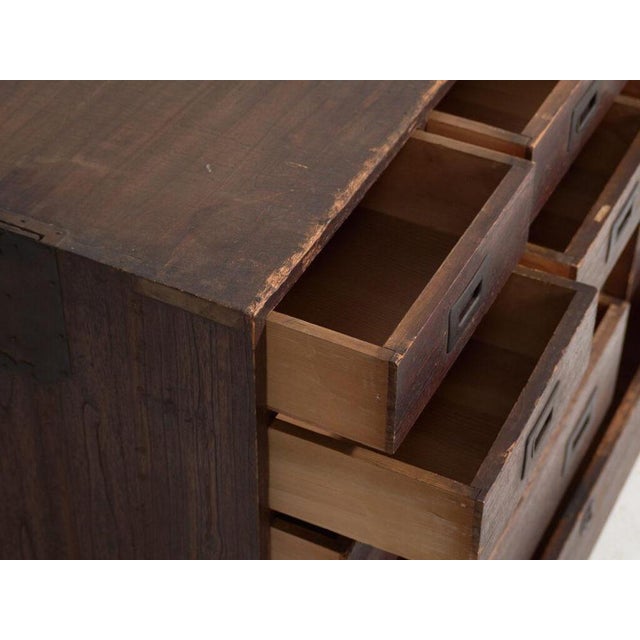 Antique Japanese Tansu Chest of Drawers For Sale - Image 5 of 12