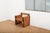 Viennese Armchair in Wooden Construction and Upholstered with Beige Red Linen Bands For Sale - Image 14 of 15