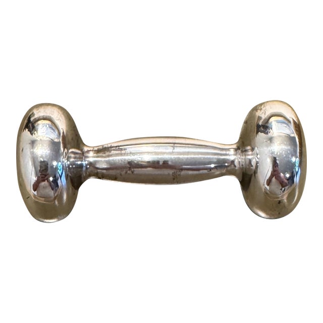 Georg Jensen Sterling Usa Made Vintage Rattle For Sale