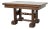Mid 20th Century French Oak Extendable Dining Table Attributed to Charles Dudouyt For Sale