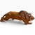 Ceramic Vintage Glazed Ceramic Lion Sculpture, Reclining Big Cat For Sale - Image 7 of 7