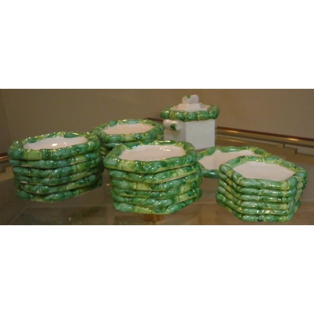 Germoglio Dinnerware Set by Colin Morrow for Arpex, Italy, 1970s, Set of 26 For Sale - Image 13 of 15