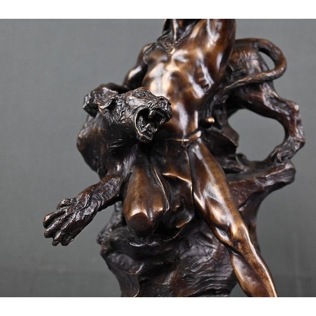 Bronze of a Warrior, 1970s For Sale - Image 9 of 18