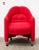 Red Chairs with Wheels, Set of 4 For Sale - Image 9 of 18