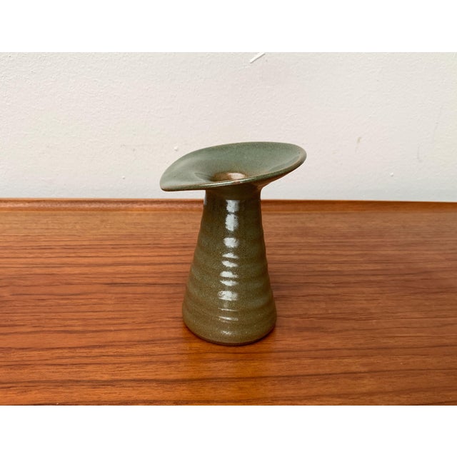 Vintage German Studio Pottery Vase by Acki Jürgens, 1970s For Sale - Image 4 of 18