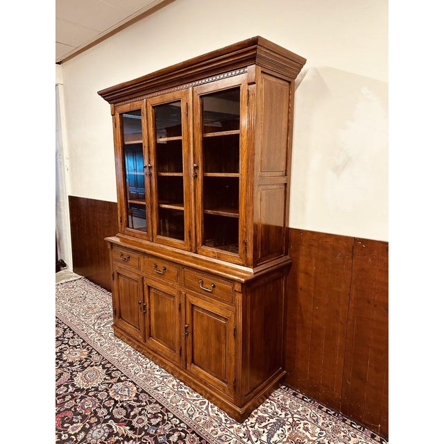 Rustic Vintage English Rustic Cabinet For Sale - Image 3 of 17